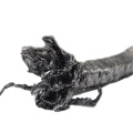 16*16 mm de alta temperatura y presión de malla negra de grafito de grafito de fibra de carbono trenzado de glándula trenzada